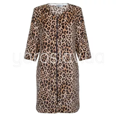 Fleece bathrobe TM Yaroslav m.F-137 leopard